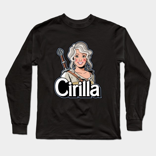 Cirilla Long Sleeve T-Shirt by BER